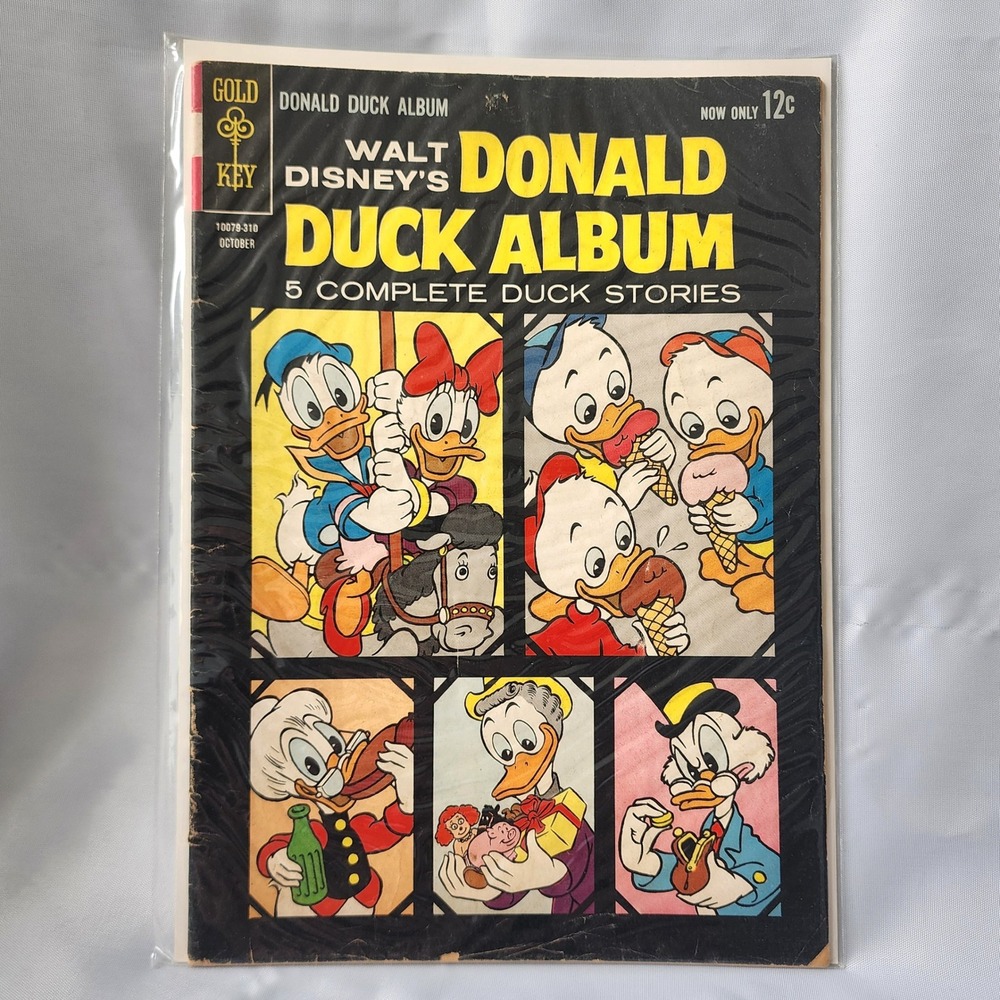 Walt Disneys Donald Duck Album Gold Key Comics #586 Oct 1954 Vintage Collectible